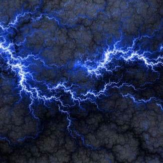 lightning storm, hot electrical background.